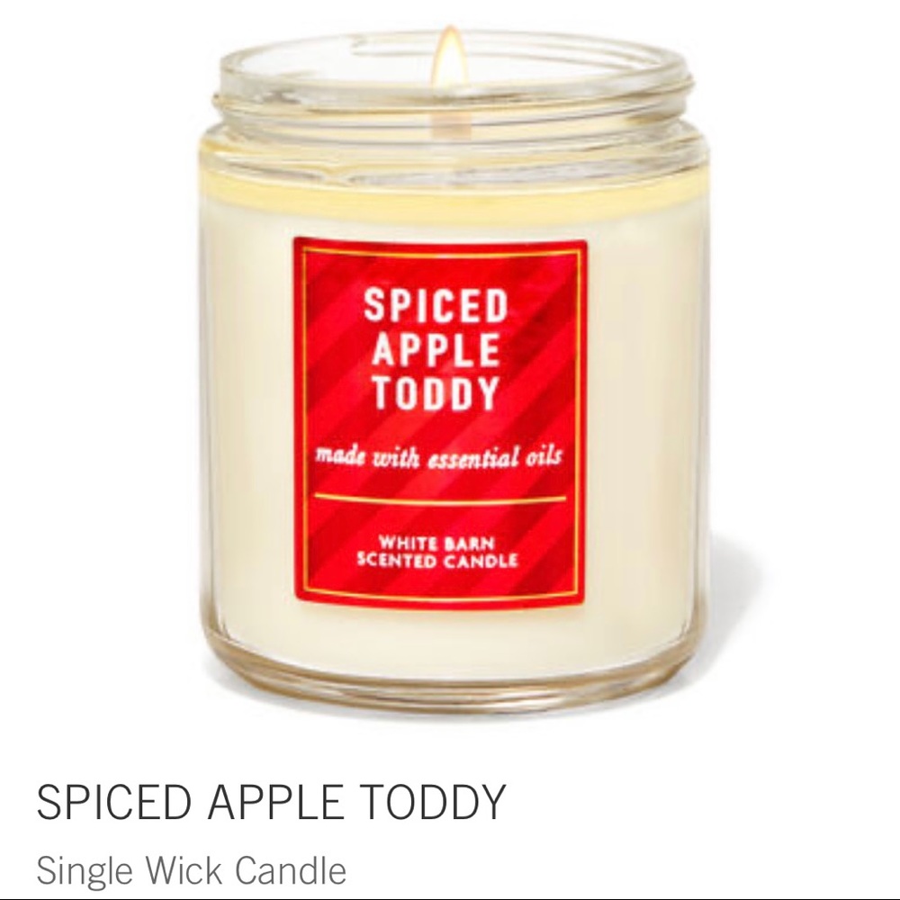 Spiced apple toddy candle